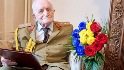 Sector 2: Generalul (rtr.) Octavian Leru a împlinit 104 ani!