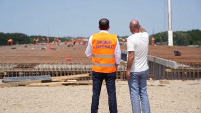 Întârzieri majore pe lotul 3 al A0 Nord: Constructorul chinez a realizat doar 53% din lucrări