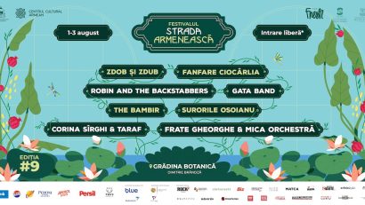 Festivalul Strada Armenească, 1-3 august: trei zile de muzică live, dialoguri culturale și identitate a diasporei armene în Grădina Botanică
