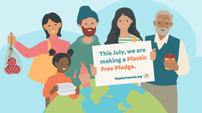 Astăzi începe Plastic Free July: o provocare globală pentru un viitor fără plastic