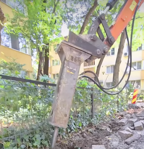 Cartierul Pajura din sectorul 1 intră în reparaţii; vor fi amenajate spaţii verzi şi înfiinţate locuri de parcare de reşedinţă