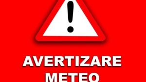 Administrația Națională de Meteorologie: avertizare meteo cod roșu