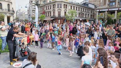 “Străzi Deschise – Bucureşti, Promenadă urbană”: Spectacol de animaţie, show-uri de acrobaţie şi expoziţii – în weekend