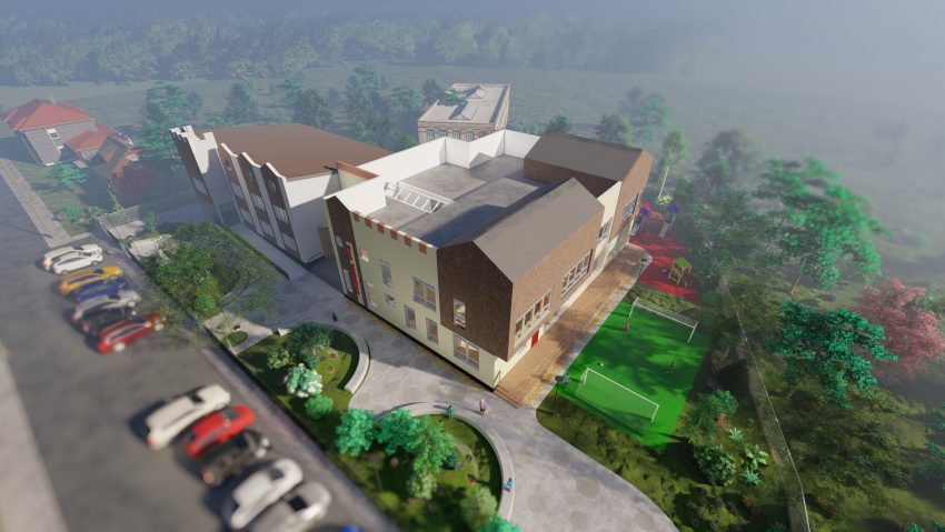 Brănești, jud. If: Grădiniță nouă, pentru copiii din localitate