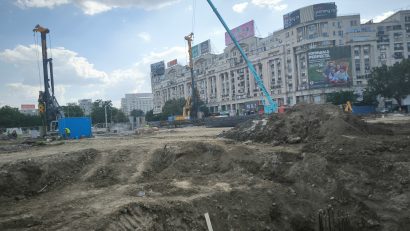 Primăria Sectorului 4: Nu au fost sistate lucrările de la Planşeul Unirii