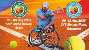 Comitetul Național Paralimpic, partener în organizarea turneului internațional Kaufland–BRD Wheelchair Tennis Open 2025