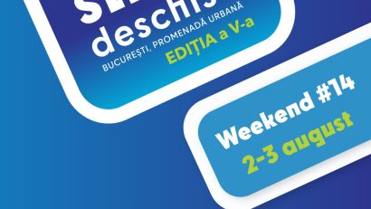 Un weekend de plimbare și relaxare la „Străzi deschise – București”, 2–3 august 2025