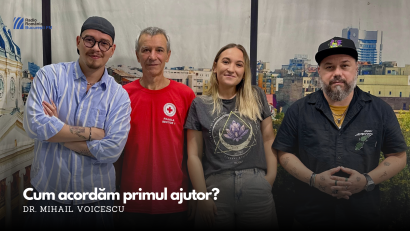 VIDEO| Cum acordăm primul ajutor și ce înseamnă să fii voluntar la Crucea Roșie – Dr. Mihail Voicescu