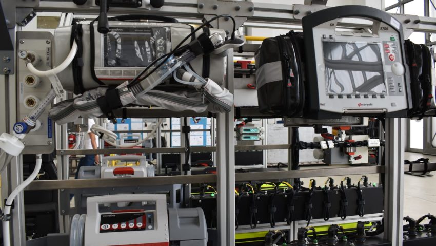 DSU: Modulul medical specializat MEVAC va putea montat pe aeronavele Ministerului Apărării Naţionale