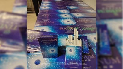 IGPF: Peste 159.000 de ţigarete ascunse în bagaje de cală, descoperite pe Aeroportul Otopeni