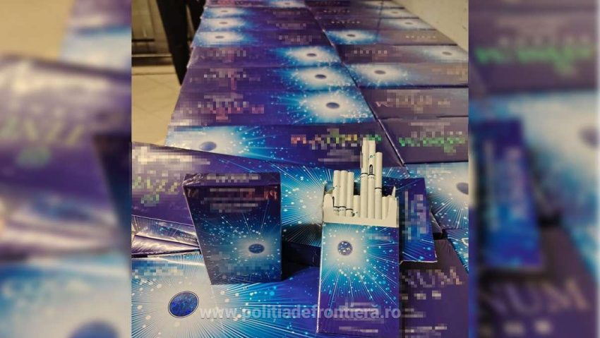 IGPF: Peste 159.000 de ţigarete ascunse în bagaje de cală, descoperite pe Aeroportul Otopeni