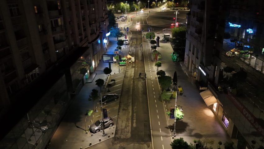 Lucrări pe marile bulevarde din Capitală!