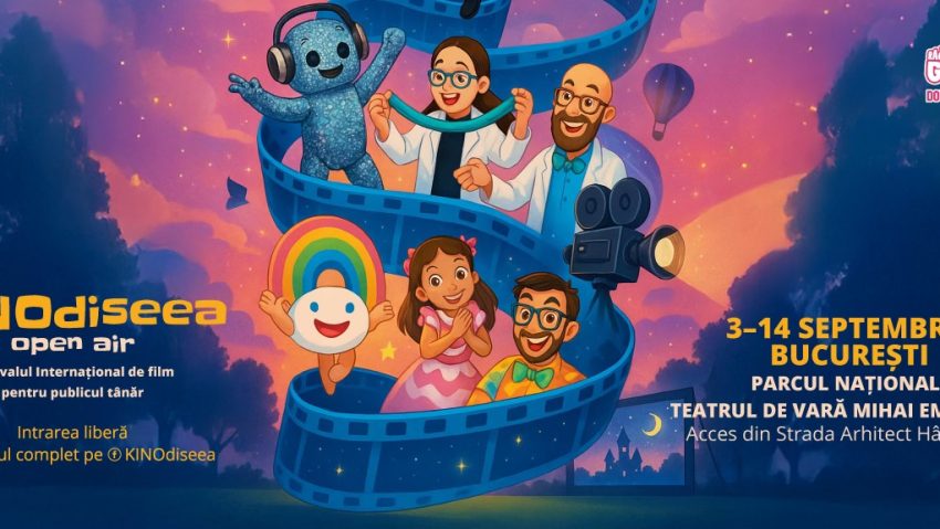 Filme, ateliere şi spectacole, la KINOdiseea Open Air, în Parcul Naţional, de miercuri până pe 14 septembrie