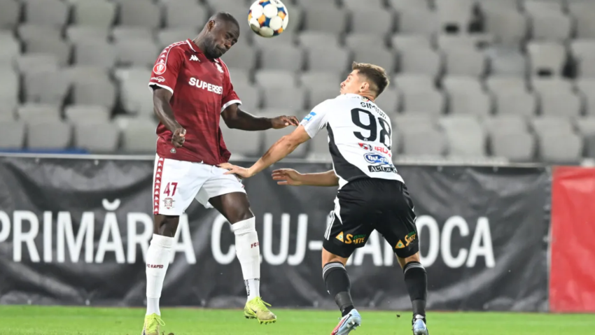 Remiză „albă” între „U” Cluj și Rapid București în Ardeal: „giuleștenii” ratează șansa de a urca pe primul loc, dar nu cunosc „gustul înfrângerii” în acest sezon din Superligă