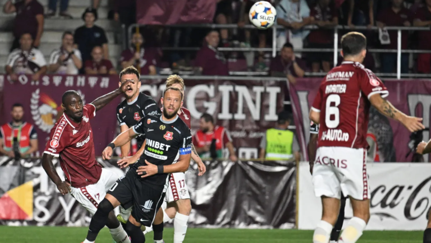 Rapid București, „răpusă” în propria „casă” pentru a doua oară în istoria confruntărilor directe contra sibienilor de la FC Hermannstadt: Alexandru Dobre a deschis scorul, dar jucătorii experimentați ai oaspeților au decis „soarta” punctelor