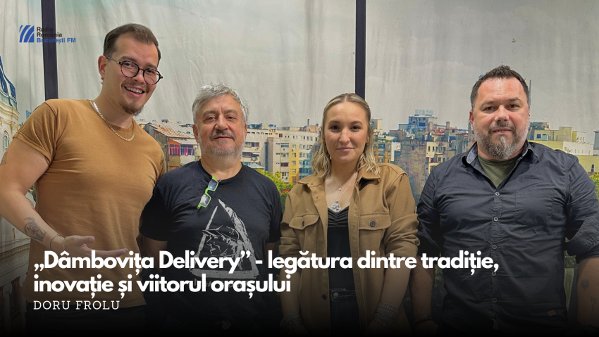 „Dâmbovița Delivery” – arhitectul Doru Frolu despre legătura dintre tradiție, inovație și viitorul orașului | VIDEO