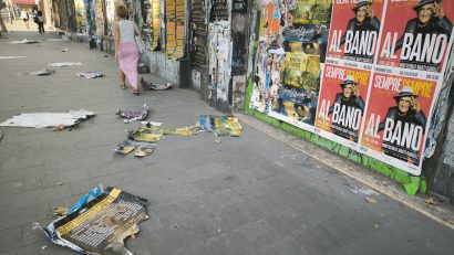 Primăria Capitalei aplică amenzi pentru afișajul ilegal