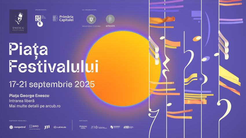 Concerte de muzică clasică, în Piața George Enescu!