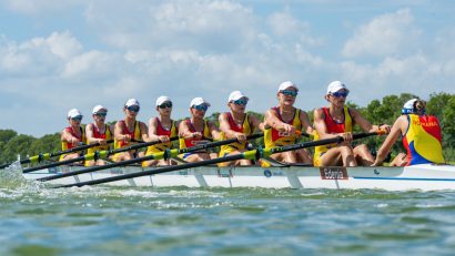 O nouă medalie de aur pentru români, la Campionatul Mondial de Canotaj de la Shanghai