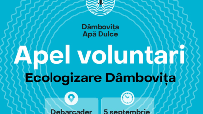 Bucureștenii, invitați la ecologizarea malurilor Dâmboviței!