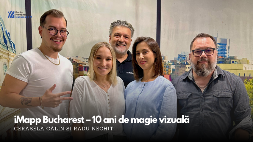 VIDEO| Bucureștiul se pregătește de un weekend spectaculos: iMapp Bucharest – 10 ani de magie vizuală