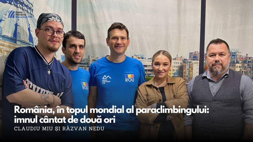 VIDEO| România, în topul mondial al paraclimbingului: imnul cântat de două ori la Campionatul Mondial de la Seul