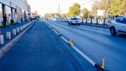 Două noi benzi unice pentru transportul public, deschise în București