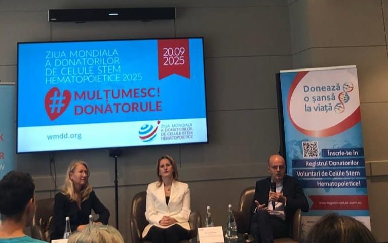 110.000 de donatori români sunt înregistrați în Registrul Donatorilor de Celule Stem Hematopoietice