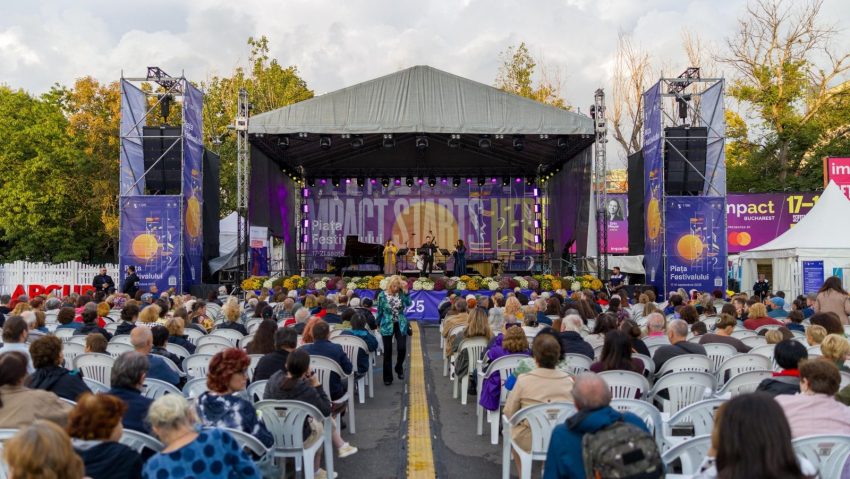 Piața Festivalului George Enescu – Concerte de muzică clasică, cu acces gratuit