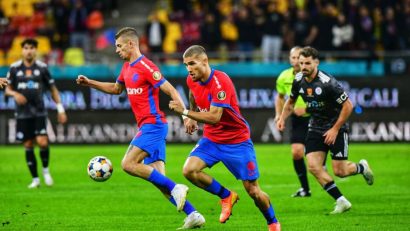 FCSB o învinge pe Oțelul Galați în fața propriilor suporteri, în toate competițiile, după o pauză de 12 ani: Florin Tănase, „talismanul norocos” al campioanei României în acest sezon din Superligă