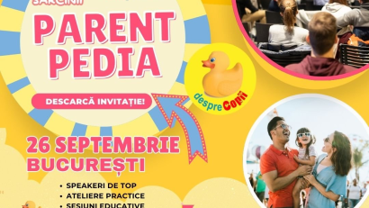 ParentPedia, eveniment dedicat părinților și viitorilor părinți, pe 26 septembrie la București
