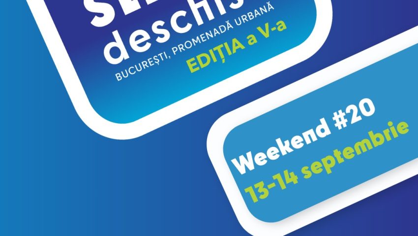 „Străzi deschise” în weekendul 13-14 septembrie: artă, film, percuție și spectacole în mijlocul orașului și pe Calea Griviței