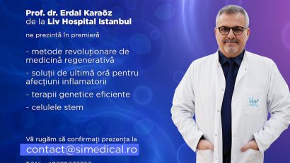 SĂNĂTATE: Premieră în medicina regenerativă, la București!