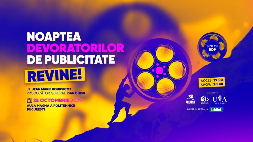 Noaptea Devoratorilor de Publicitate 2025 – Magia reclamelor care nu dorm