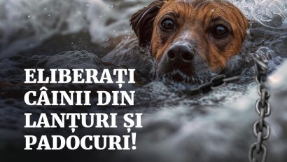 ASPA recomandă proprietarilor de animale să le elibereze din padocuri sau din lanțuri, având in vedere precipitațiile abundente anunțate