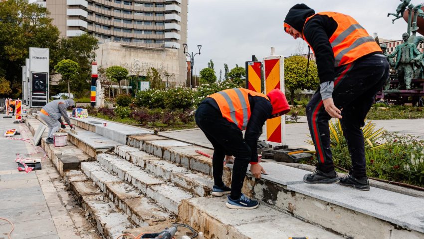 Primarul Bujduveanu: Refacem trotuarele din zona centrală a Capitalei