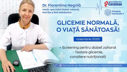 Testări medicale gratuite pentru depistarea diabetului și a cancerului de prostată!