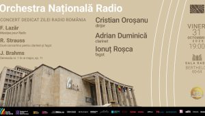 Radio România, la 97 de ani: concert aniversar dirijat de Cristian Oroșanu
