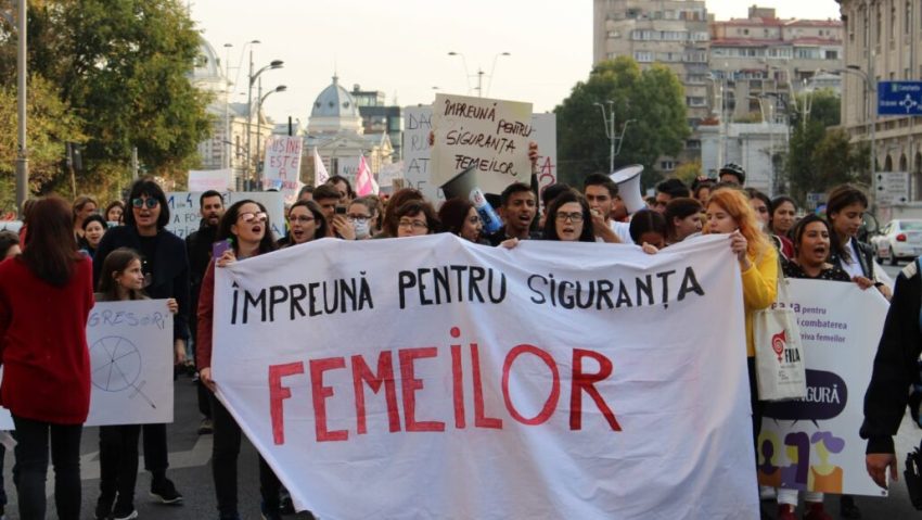 Marsul “Împreuna pentru Siguranta Femeilor”, duminica, in Capitala