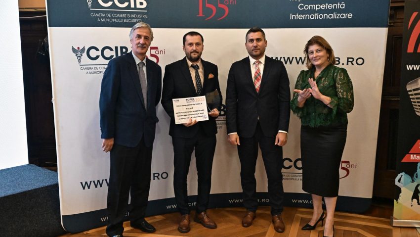 CCIB a premiat performanța companiilor din sectoarele 1 și 6 ale Capitalei