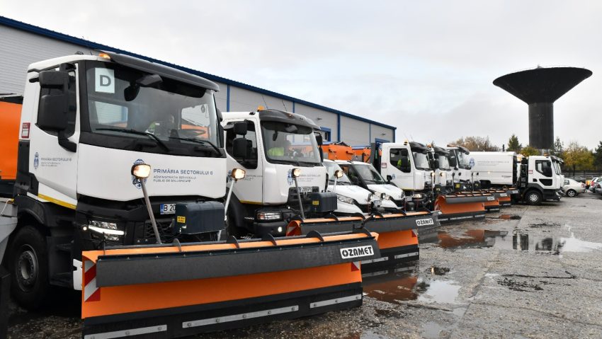 Sectorul 6 pregătit pentru deszăpezire