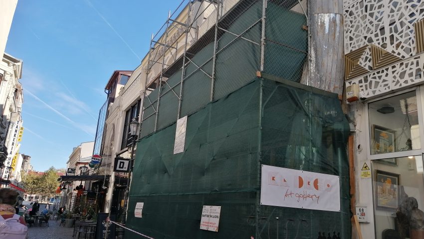 Clădirea de pe Lipscani 70 va intra în consolidare!