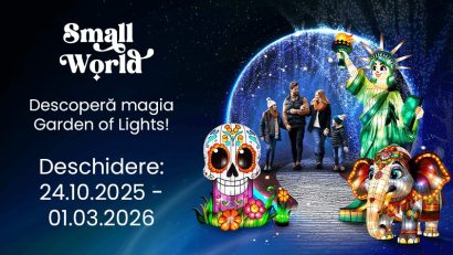 O călătorie în jurul lumii: „Garden of Lights Small World”, la Grădina Botanică | FOTO