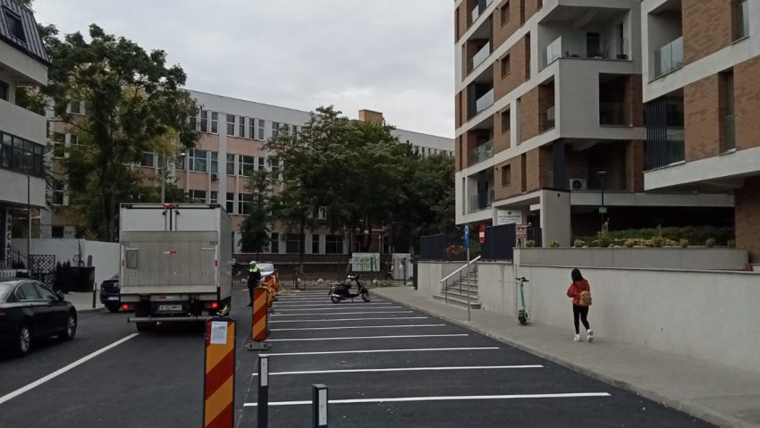 Locuri noi de parcare, date în folosință în Drumul Taberei