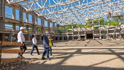 Lucrările la Patinoarul Flamaropol, în plină desfășurare!