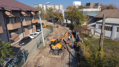 Lucrările de modernizare la Drumul Bacriului și la Intrarea Verona avansează!