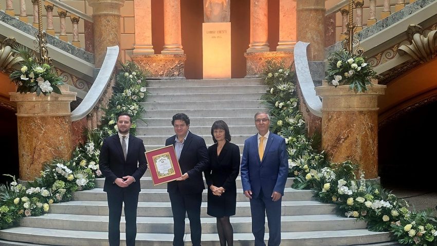 Maestrul Cristian Măcelaru, Cetățean de Onoare al Municipiului București