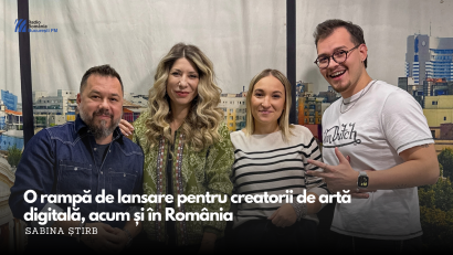 VIDEO| O rampă de lansare pentru creatorii de artă digitală, acum și în România