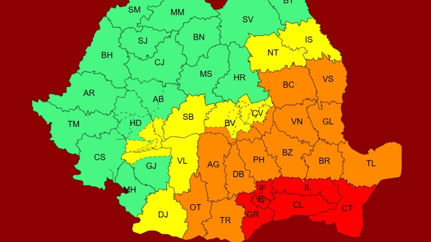 Miercuri, vreme închisă şi deosebit de rece