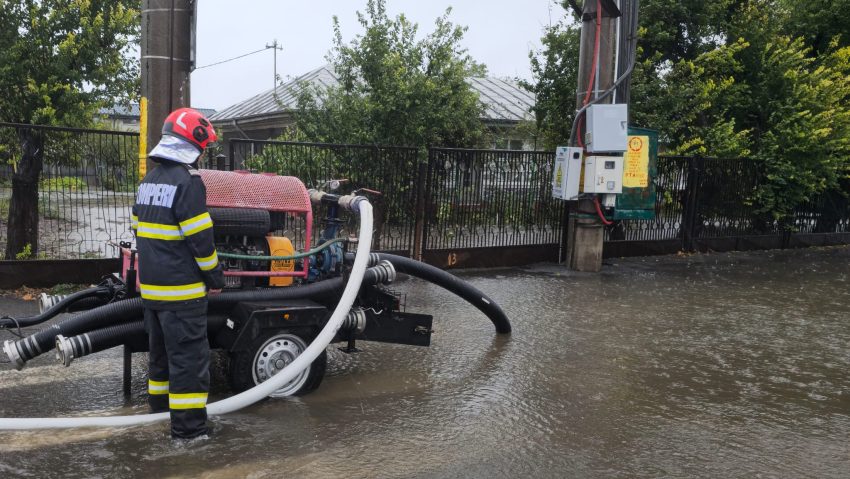 DSU: 20 de judeţe şi Capitala – afectate de fenomenele hidrometeorologice
